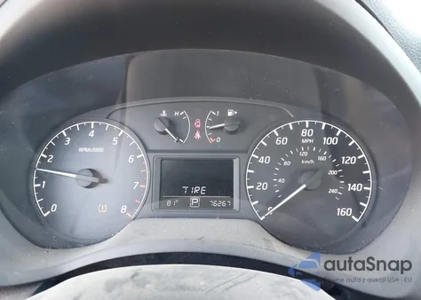 2017 Nissan Sentra S z USA, uszkodzony, nr VIN 3N1AB7AP5HY203098